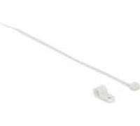 Delock Clip di montaggio 6,4 mm con fascetta L 200 x P 3,6 mm bianco NEW