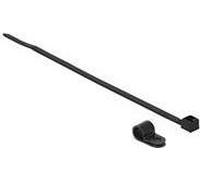 Delock Clip di montaggio da 6,4 mm con fascetta L 200 x P 3,6 nera NEW