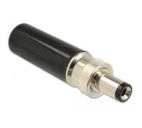 DeLock Connettore DC 5,5 x 2,1 mm con Lunghezza 9,5 mm Spina Cava (89913)
