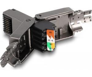 Delock Connettore RJ45 Cat.8.1 STP senza attrezzi NEW