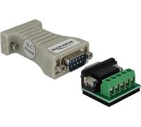DeLock Convertitore 1 x Seriale RS-232 DB9 Femmina a 1 x Seriale RS-422485 DB9 Maschio con Protezione ESD 15 KV (62920)