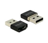 DeLOCK - Adattatore HDMI-A femmina > USB tipo A maschio, nero