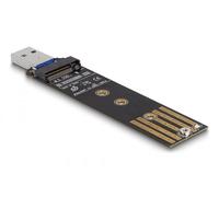 DELOCK 64197 - Convertitore USB 3.1, da USB-A a M.2 SATA / NVMe