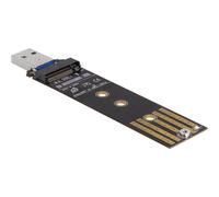 Delock Convertitore combo per SSD PCIe M.2 NVMe PCIe o SATA con USB 64197