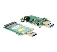 Delock Convertitore USB 3.0 A Stecker> mSATA mSATA SATA 62681