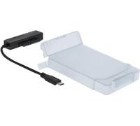 Delock Convertitore USB Type-C™ a SATA con copertura protettiva da 2,5″
