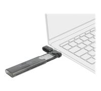 Delock Custodia esterna USB Type-C Combo per M.2 NVMe PCIe o SATA SSD 42635