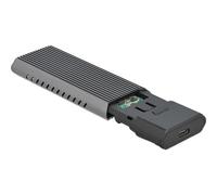 Delock Custodia esterna USB Type-C Combo per M.2 NVMe PCIe o SATA SSD 42638