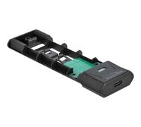 Delock Custodia esterna USB Type-C Combo per M.2 NVMe PCIe o SATA SSD 42638