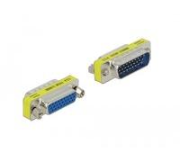 Delock D-Sub da 26 pin Adattatore da maschio a femmina Port Saver 65111