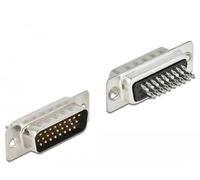 DeLOCK D-Sub HD 26 pin connettore in metallo, versione saldata, 4 pezzi