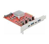 DeLOCK - Delock - Usb-adapter - Pcie 3.0 X4 - Usb 3,2 Gen 2 X 2 + Usb-c 3,2 Gen 2 X 2 (89041)