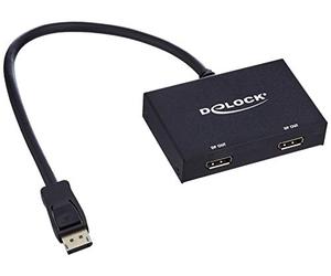 DeLOCK Display Port 1.2 Splitter 1 X DisplayPort in > 2 X DisplayPort out 4 K
