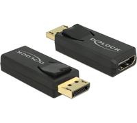DELOCK Displayport Adapter DP -> HDMI St/Bu 4K Akt NUOVO
