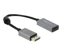 Delock DisplayPort attivo da 1.4 per HDMI Adattatore 4K 60 Hz (HDR) 66436