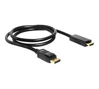 DELOCK 82586 - Da connettore DisplayPort 1.1 a connettore HDMI A, 1 m, nero