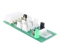 Delock Distribution Board 6x fan 5V/12V PC 3.5 Molex or 4-pin FDD 25218