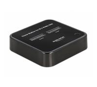 DeLOCK Docking Station M.2 per 2 x M.2 NVMe PCIe SSD con funzione di clonazione