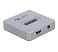 Delock Docking Station per SSD M.2 NVMe PCIe SSD con USB Type-C™ Femmina