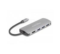 Delock USB Hub und 4K HDMI Ausgang con Type-C Anschluss Corsa 10 Gbps 64323