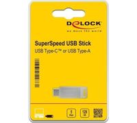 Delock Doppia memory stick USB 3.2 da 128 GB (USB-C e USB-A) NEW