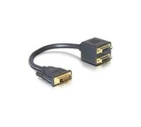 DeLOCK - DVI-Adapter - DVI-D (M) - DVI-D (W) - 20 cm NEW