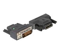 Delock DVI / HDMI Adapter DVI-D HDMI FM Nero DVI-25pin male > HDMI 65024