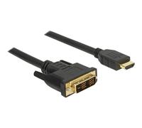 Delock DVI HDMI Anschlusskabel DVI-D 18+ Cavo Digitale/display/video 2 85584