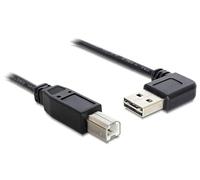 DeLOCK Easy-USB - USB-Kabel - USB Typ A, 4-polig (M) - USB Typ B, 4-polig (M) - 1 m - 90-Grad-Anschluss