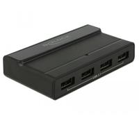 DeLOCK 64053 hub di interfaccia USB 3.2 Gen 2 (3.1 Gen 2) Type-C 10000 Mbit/s Nero