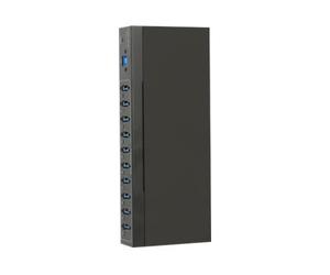 Delock External Industry Hub 10 x USB 3.0 Type-A with 20 kV ESD 63919