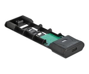 Delock Externes USB Type-C Combo Gehäuse per M.2 NVMe PCIe oder SATA 42638