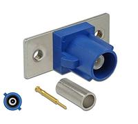 DELOCK FAKRA C spina a molla per crimpare 2 fori preforati