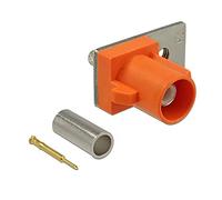 DELOCK FAKRA M spina a molla per crimpare 1 foro pre-forato