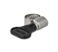 Delock Fascetta per tubo flessibile con dado ad alette 8-12 mm, confezione da 10, colore: nero
