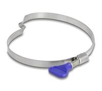 Delock Fascetta stringitubo in acciaio inox 400, 80-100 mm, 5 pezzi