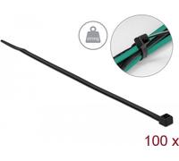 Delock Fascette con elevata resistenza alla trazione L 200 x L 4,8 mm nere 100 pezzi NEW