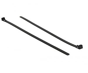 DeLock - Fascette fermacavi riutilizzabili, resistenti al calore, 300 x 7, 6 mm, 100 pezzi, colore: Nero