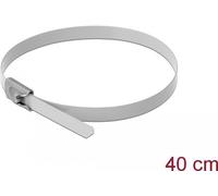 Delock Fascette fermacavo in acciaio inossidabile L 400 x P 4,6 mm bianche 10 pezzi NEW