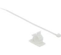 Delock Fermacavo 37 x 18 mm con fascetta L 300 x P 4,8 mm bianco NEW