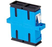 DeLock - Giunto LWL SC Duplex Femmina/Presa Singola, 4 Pezzi, Colore: Blu