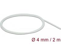 Delock guaina protettiva in fibra di vetro intrecciata 2 m x 4 mm bianca NEW
