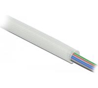 Delock Guaina protettiva intrecciata in fibra di vetro 10 m x 4 mm bianca NEW