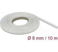 Delock Guaina protettiva intrecciata in fibra di vetro 10 m x 8 mm bianca NEW