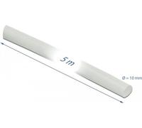 Delock Guaina protettiva intrecciata in fibra di vetro 5 m x 10 mm bianca NEW