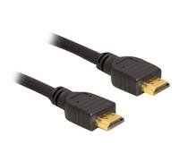 DeLock Cavo HDMI 84409 – HDMI 1.3, Alta velocità con Ethernet, 4K 30 Hz, 5 m, Nero
