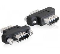 Delock HDMI A 19-p HDMI A 19-p HDMI A Nero A/HDMI A FM Black 65313