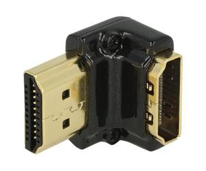 Delock HDMI-A/HDMI-A male F/M 90° HDMI HDMI Nero Adattatore 65662