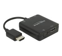 DELOCK 63276 - HDMI Audio Extractor 4K 60 Hz compact
