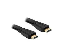DELOCK HDMI FLACHKABEL ETHERNET A - A ST/ST 5.00M 4K